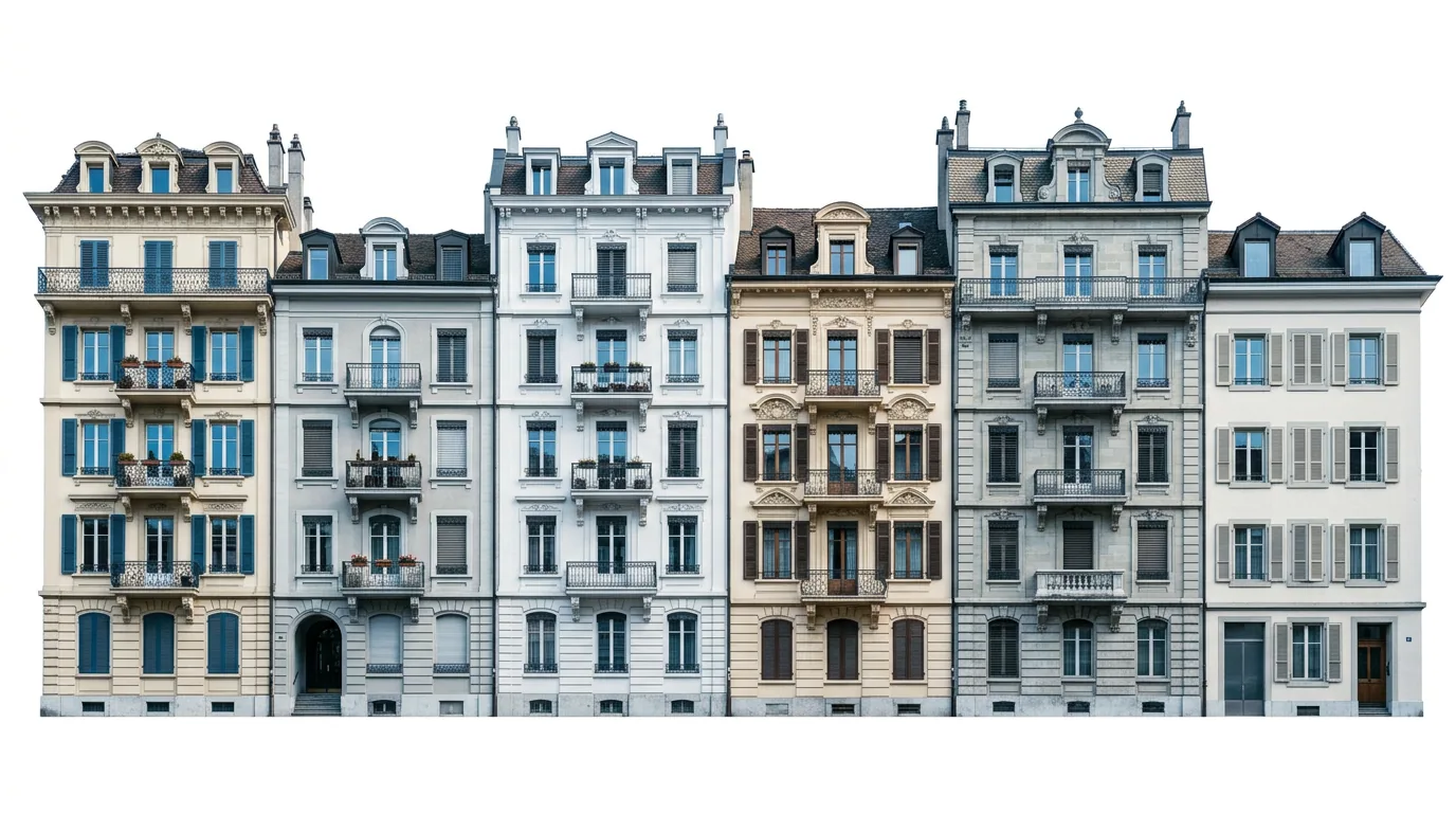 Typisches Mehrfamilienhaus Zürich-Wiedikon